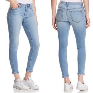 Joe’s Light Wash Skinny Crop Jeans